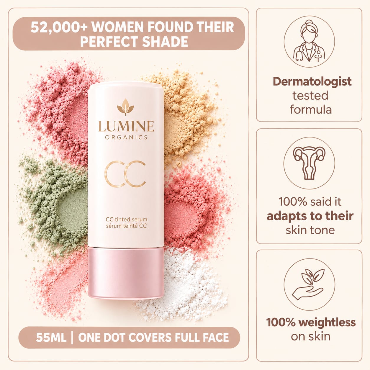 CC Tinted Serum — Undetectable Coverage