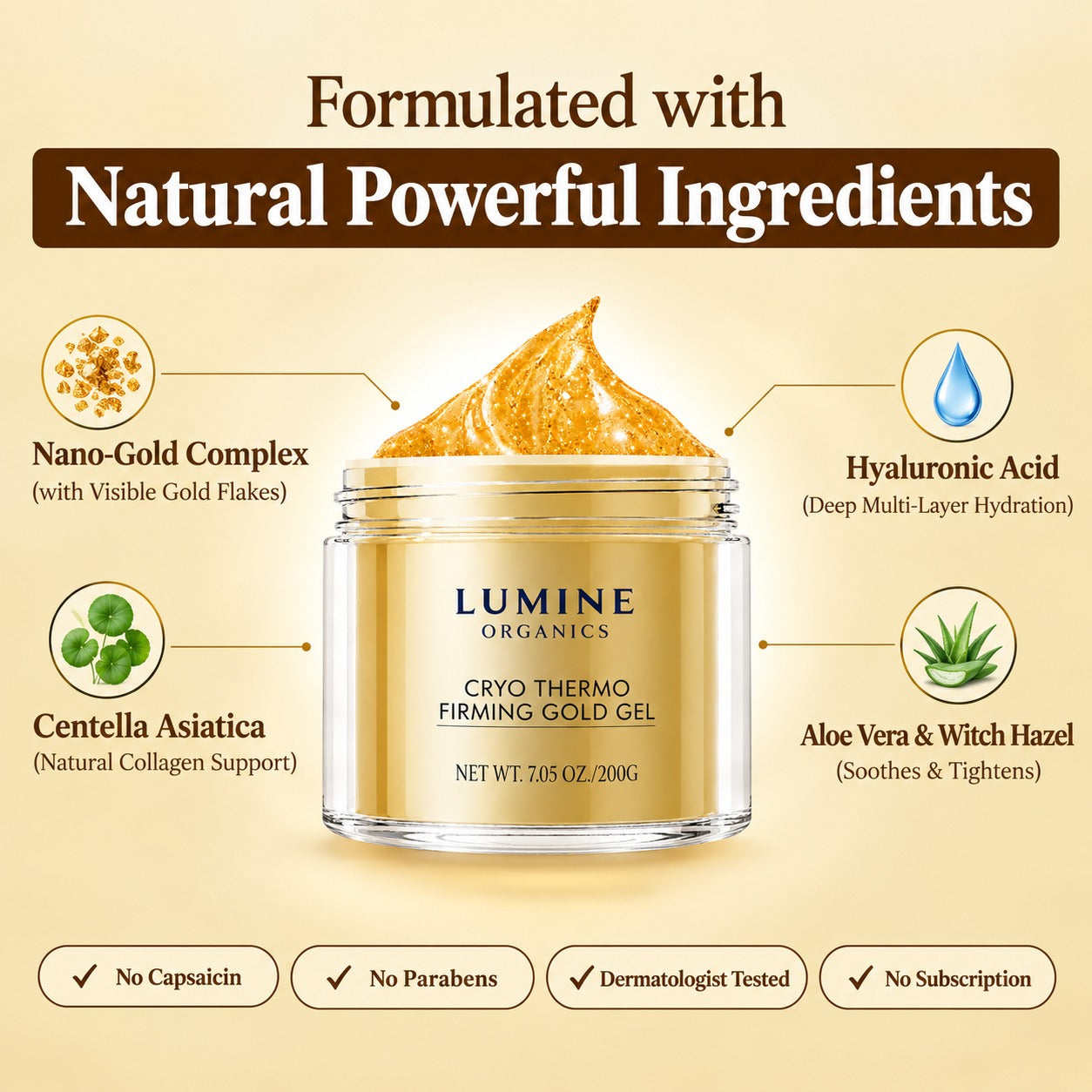 CryoGold — Body Firming Gel