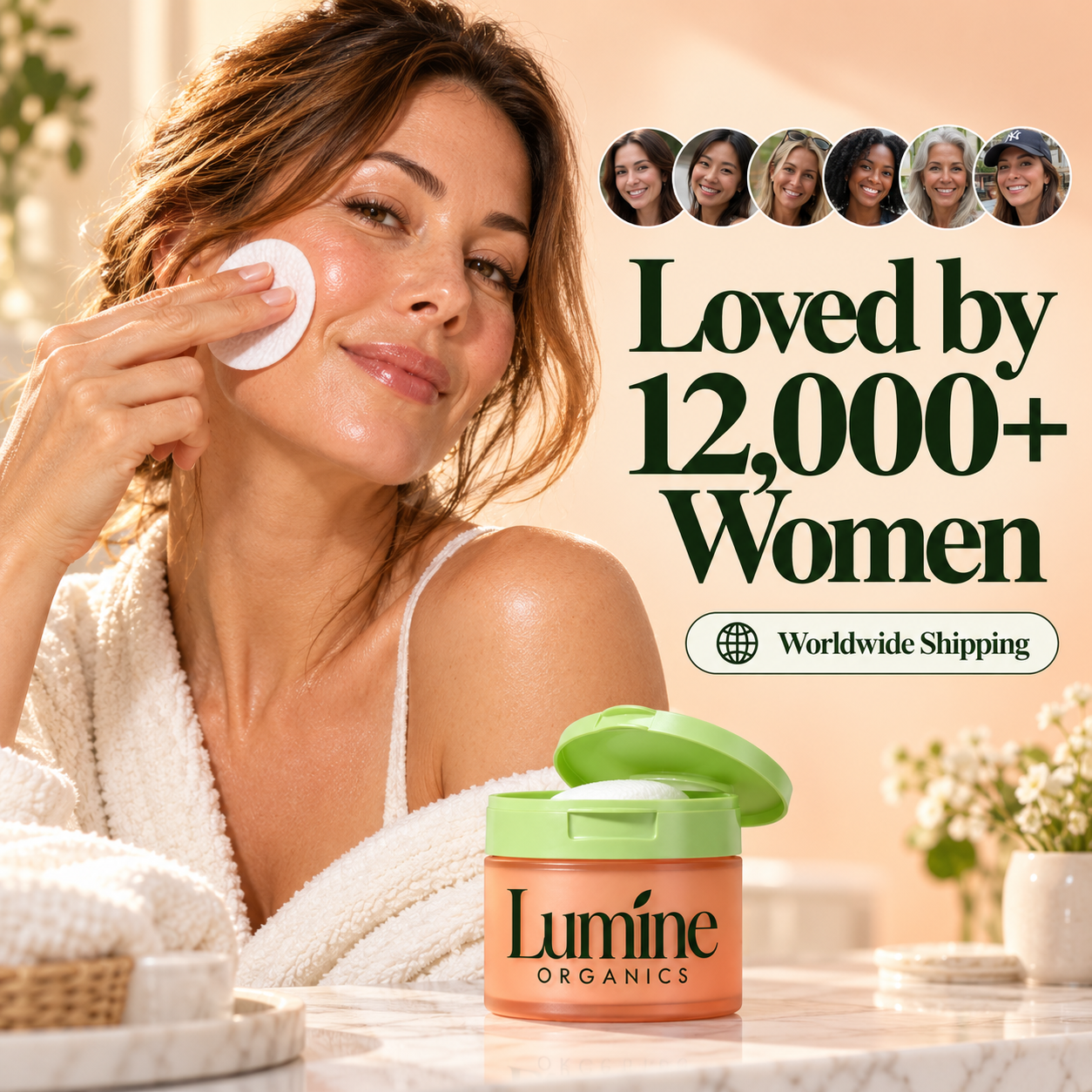 Toning Polish Pads — Dark Spot & Glass Skin Support