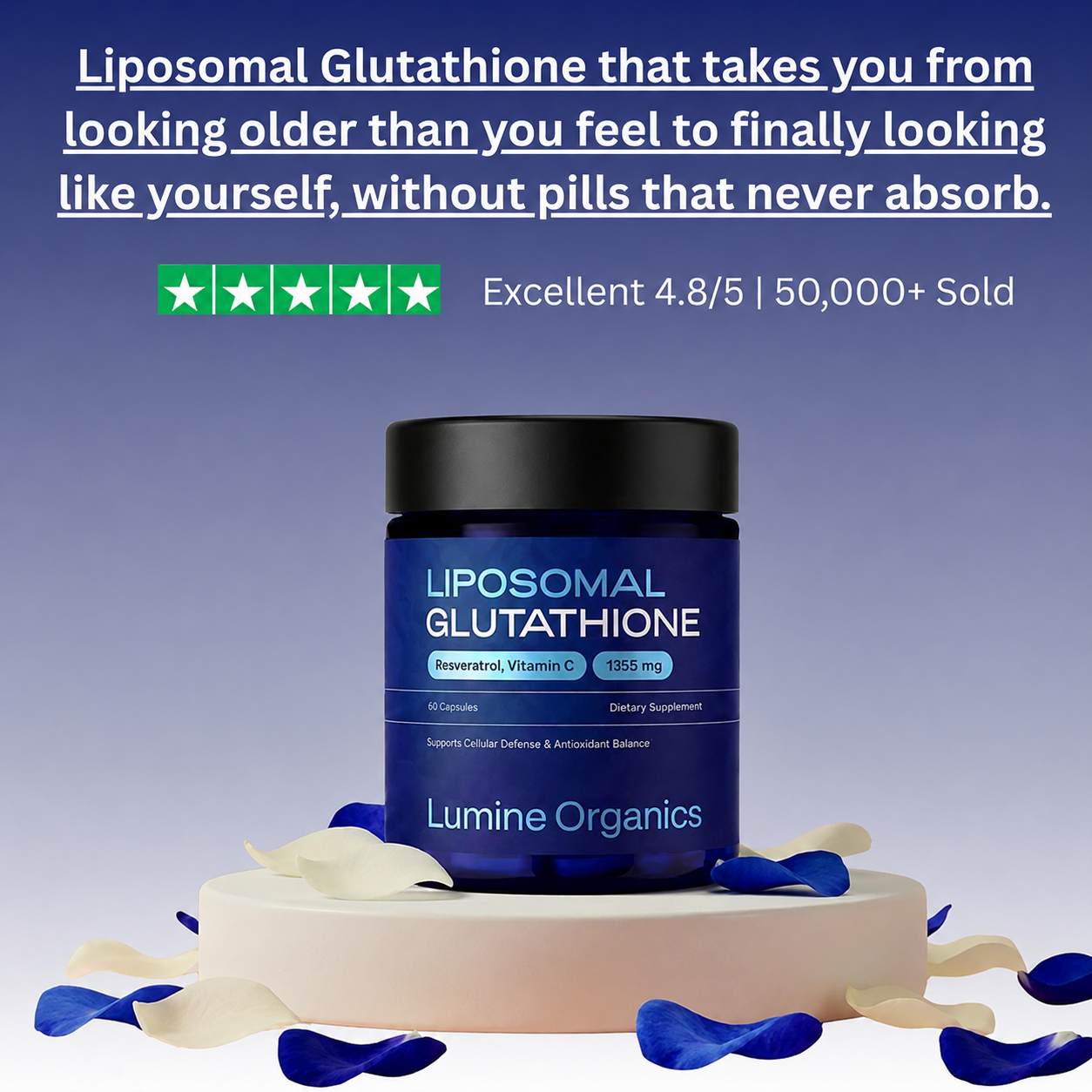 Liposomal Glutathione Complex — Advanced Anti-Aging Support