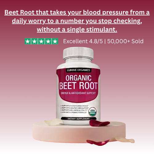 Beet Root Capsules — Blood Pressure Support