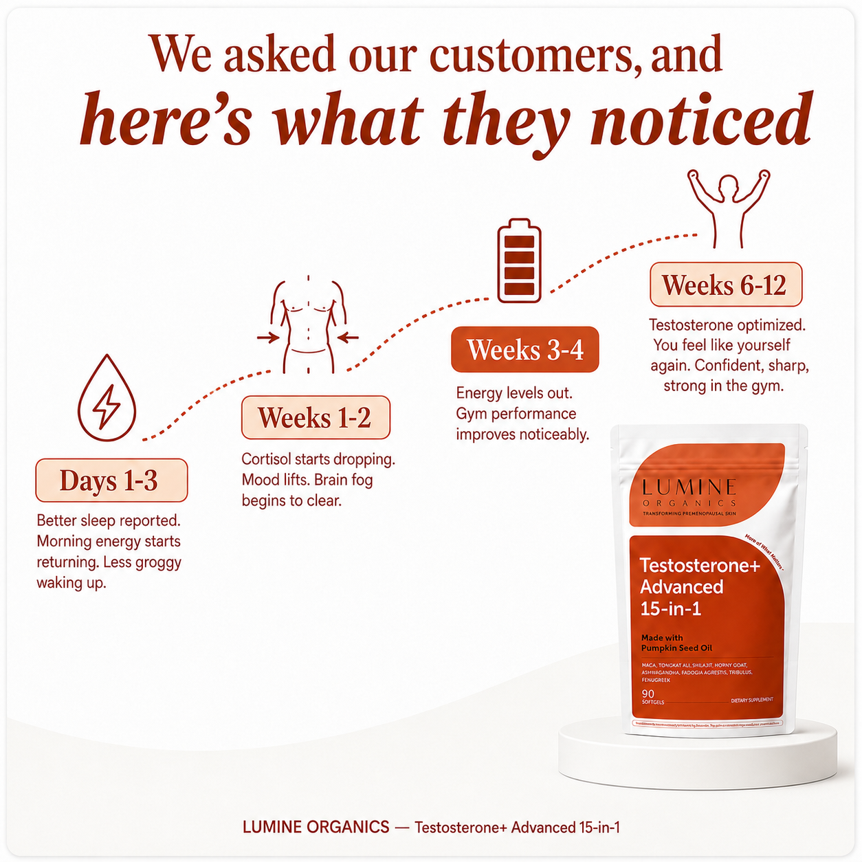 Testosterone+ Advanced — Men's Hormone & Vitality Support