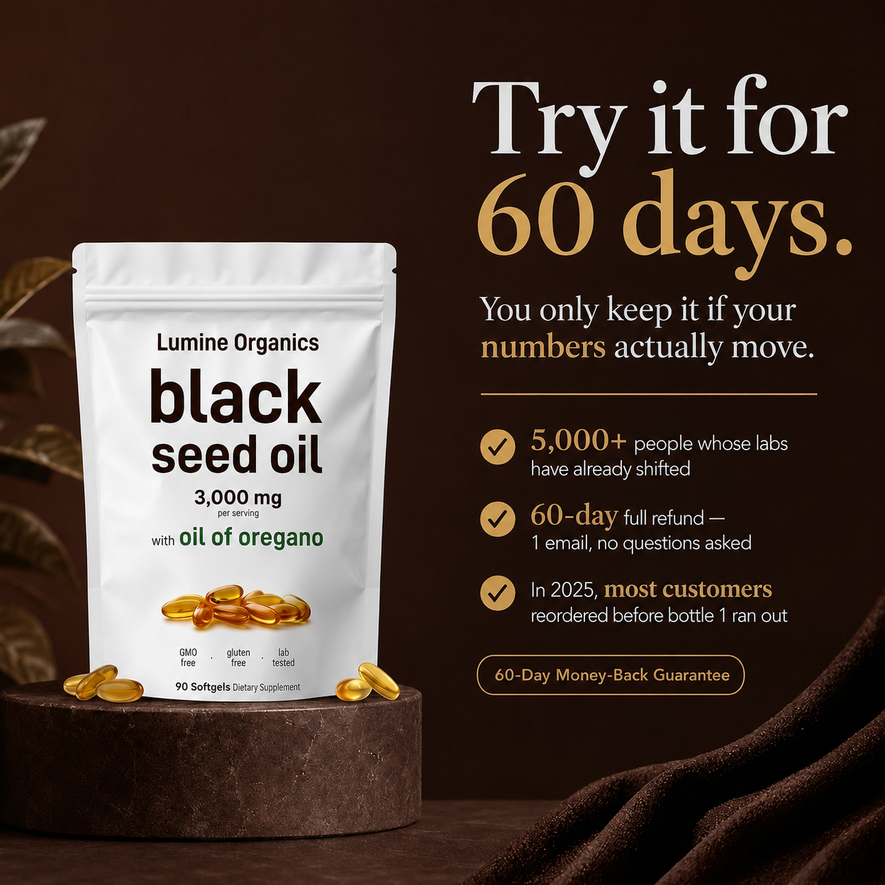 Standardized Black Seed Oil