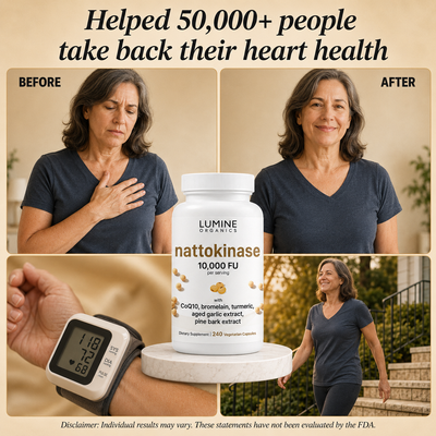 Nattokinase 10,000 FU — Advanced Circulation & Heart Health