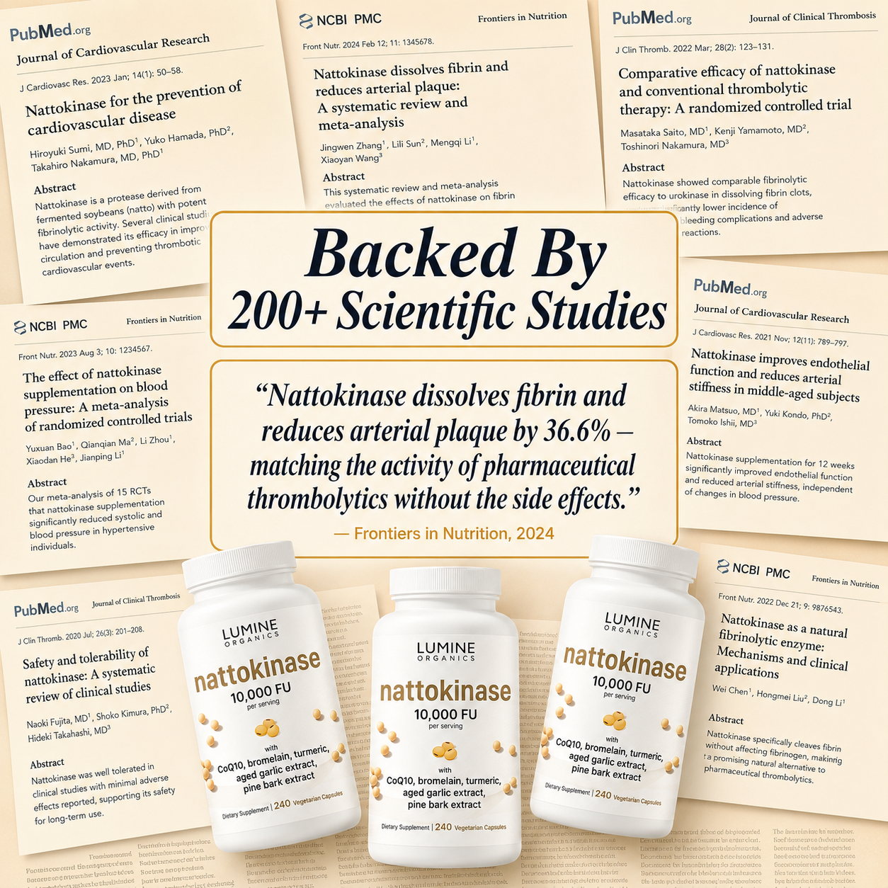 Nattokinase 10,000 FU — Advanced Circulation & Heart Health
