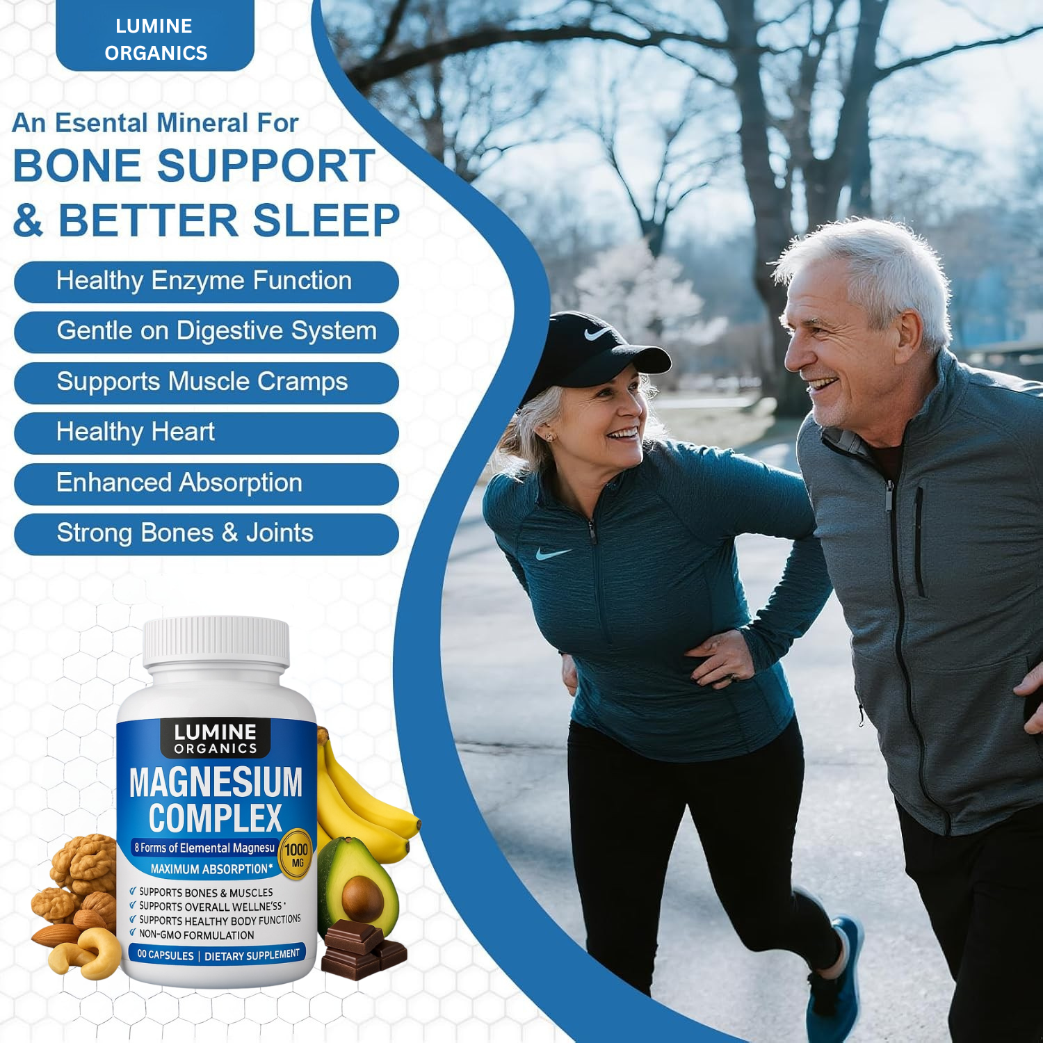 Magnesium Complex 8:1 - Aging Vitality Support