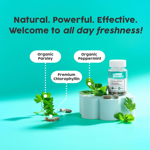 Internal Deodorant — Full Body Odor Neutralizing Capsules