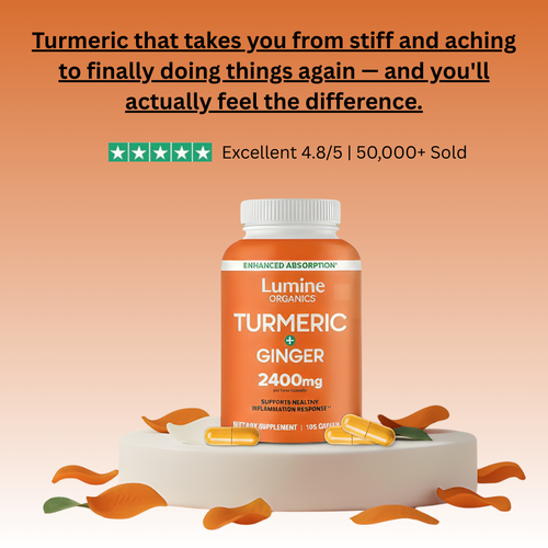 Turmeric Curcumin - Joint Stiffness & Pain Support