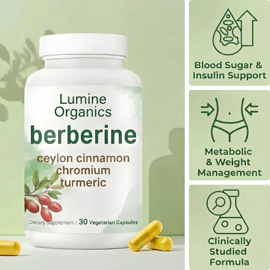 Berberine Complex 4-in-1 — Metabolic & Appetite Support Capsules