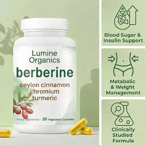 Berberine Complex 4-in-1 — Metabolic & Appetite Support Capsules
