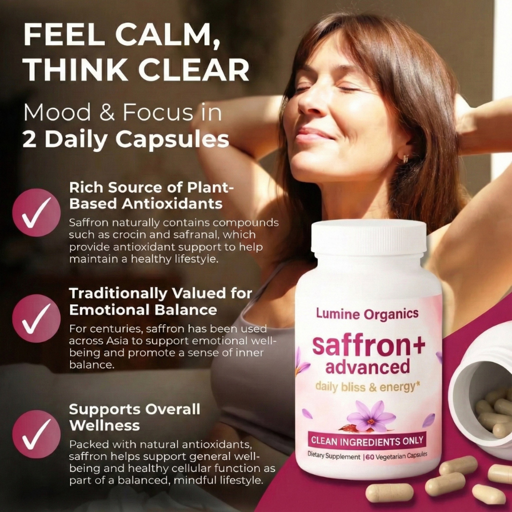 Saffron Advanced — Be Present Formula