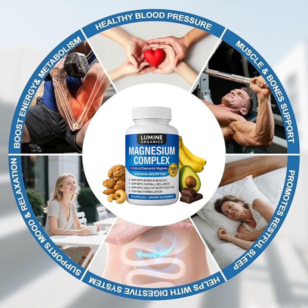 Magnesium Complex 8:1 - Aging Vitality Support