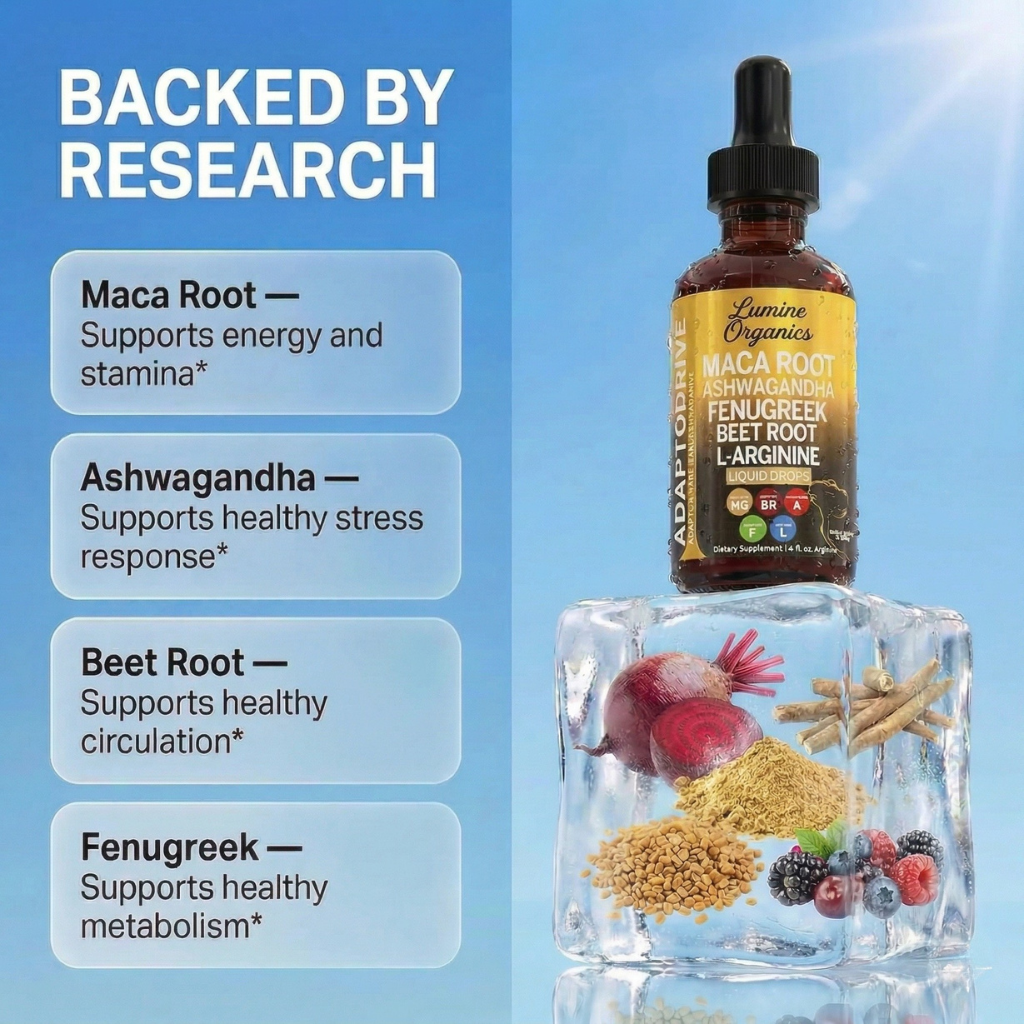 Maca Root Liquid Drops — Natural Curve & Hormonal Balance Support