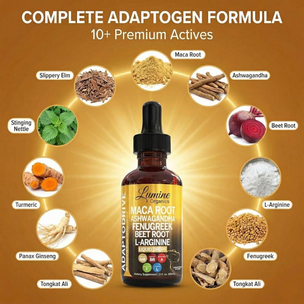 Maca Root Liquid Drops — Natural Curve & Hormonal Balance Support