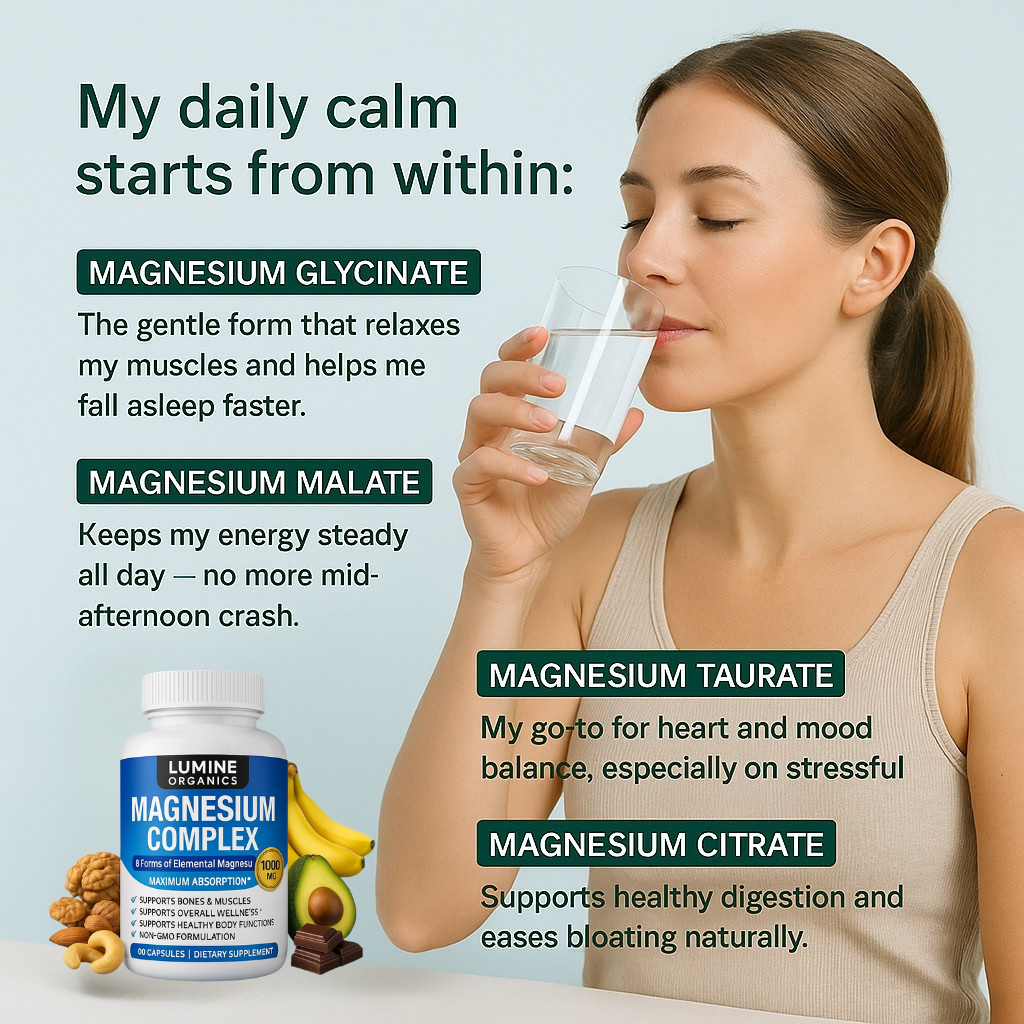 Magnesium Complex 8:1 - Aging Vitality Support