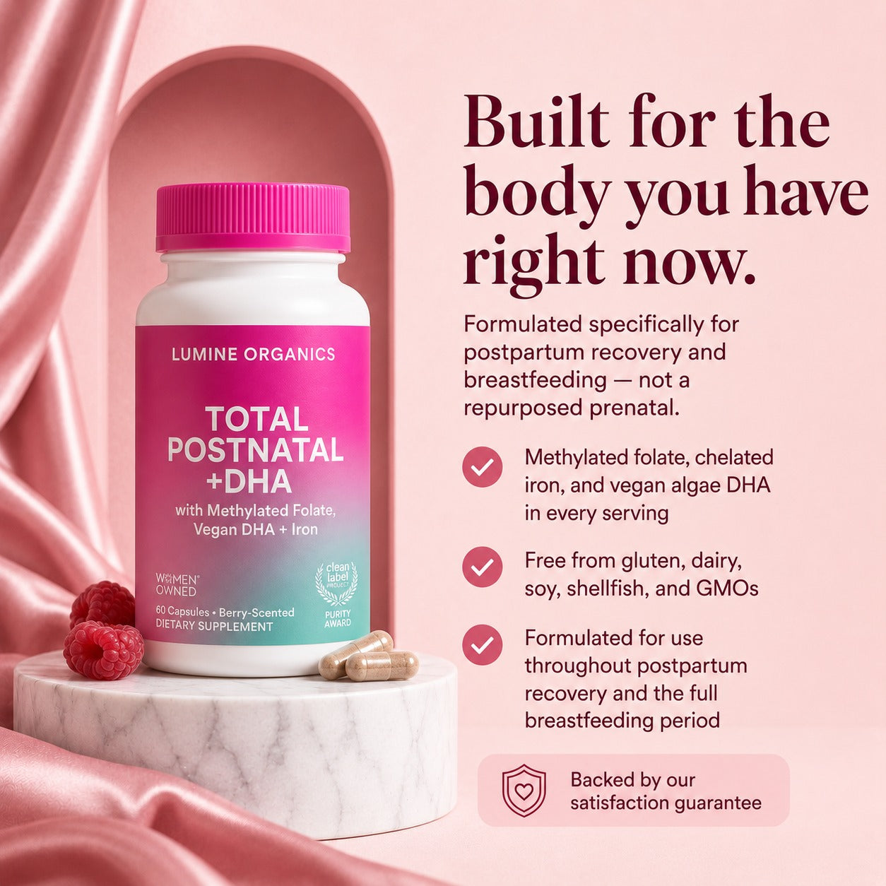 Total Postnatal + DHA — Postpartum Support
