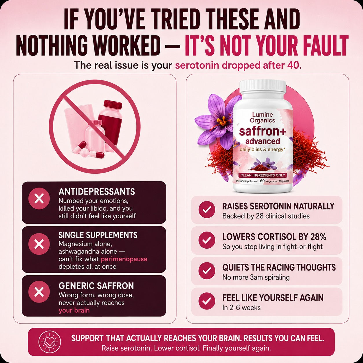 Saffron Advanced — Natural Mood & Anxiety Relief