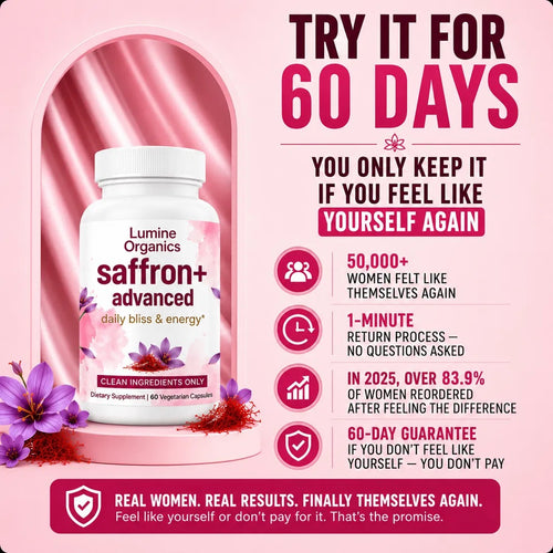 Saffron Advanced — Natural Mood & Anxiety Relief
