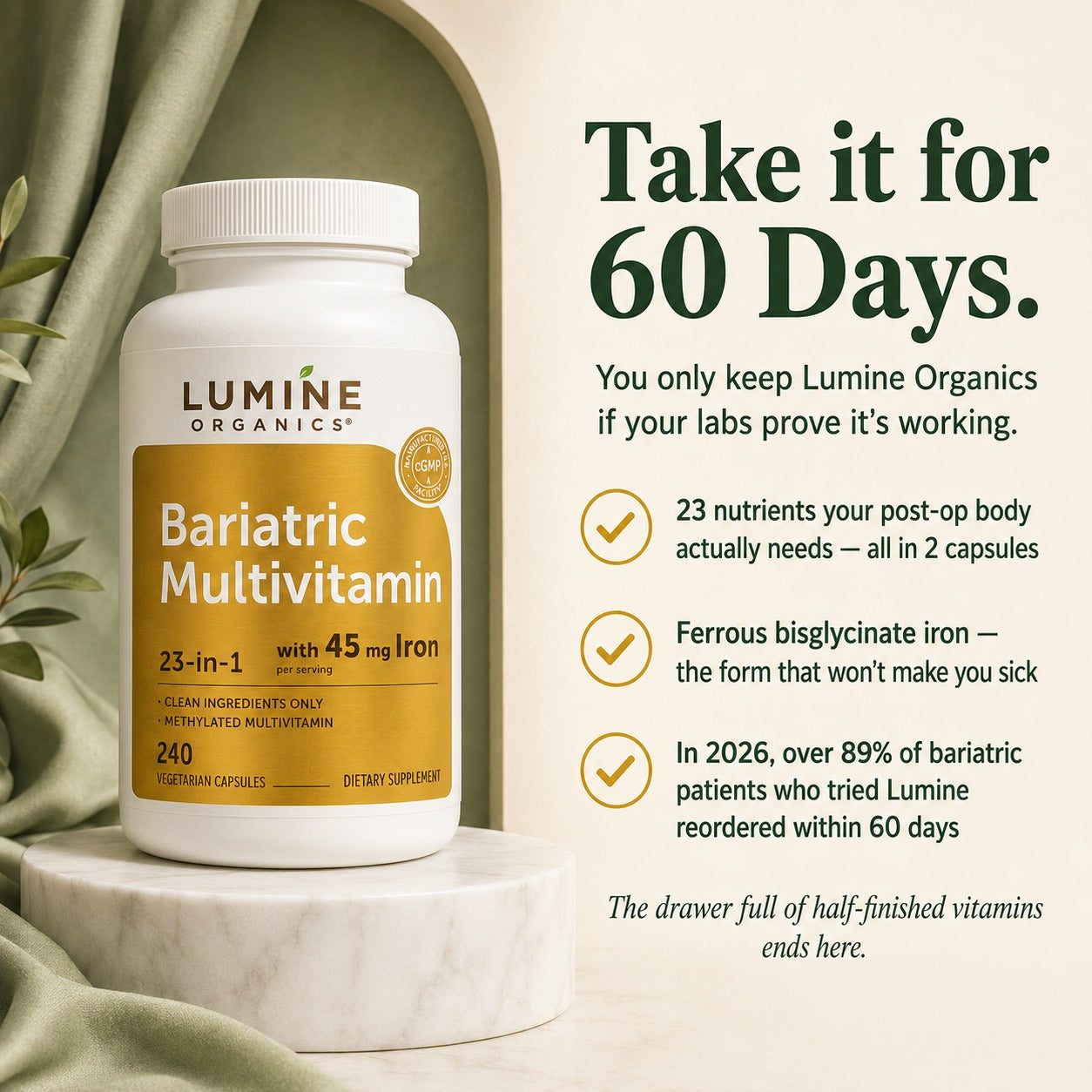 Bariatric Multivitamin — Post-Op Capsules