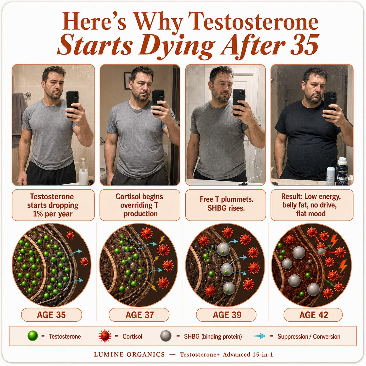 Testosterone+ Advanced — Men's Hormone & Vitality Support