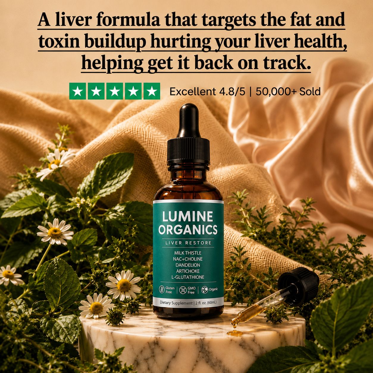 Liver Restore Drops — Fatty Liver & Enzyme Support