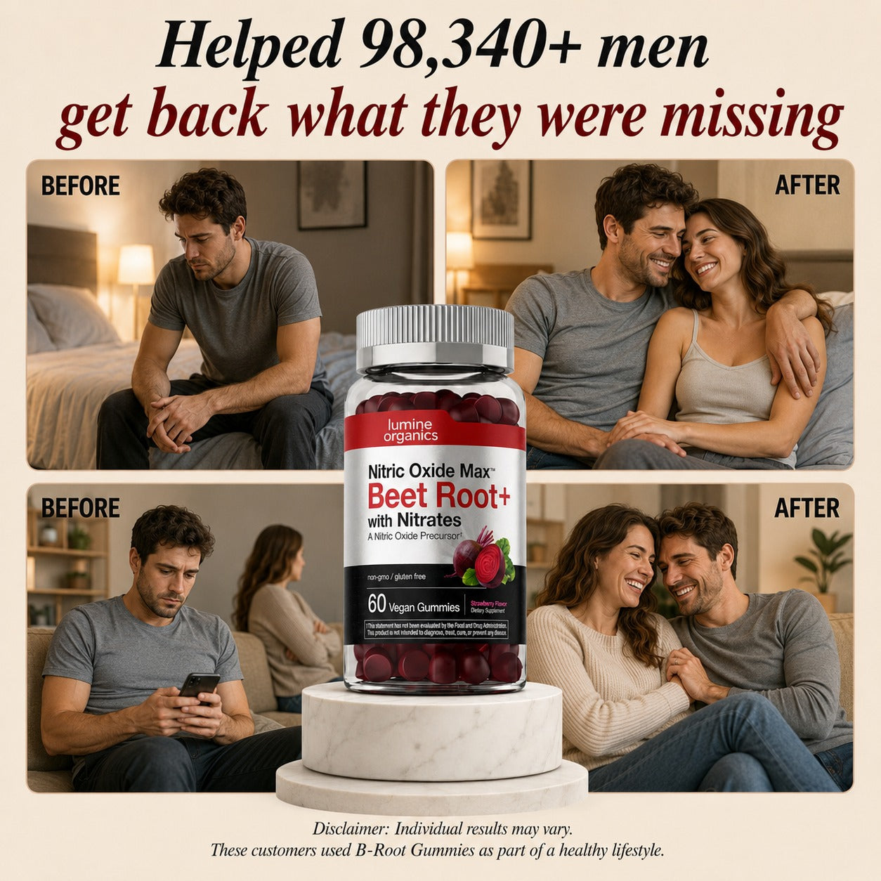 Nitric Oxide Gummies — Blood Flow & Performance Support