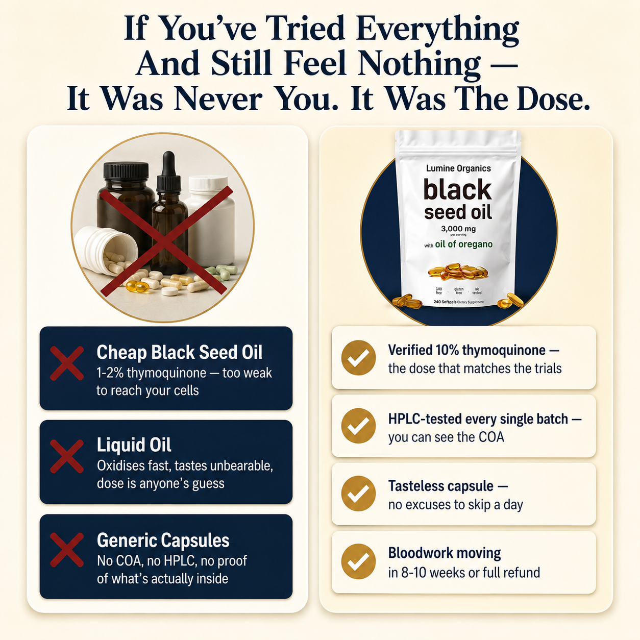 Standardized Black Seed Oil