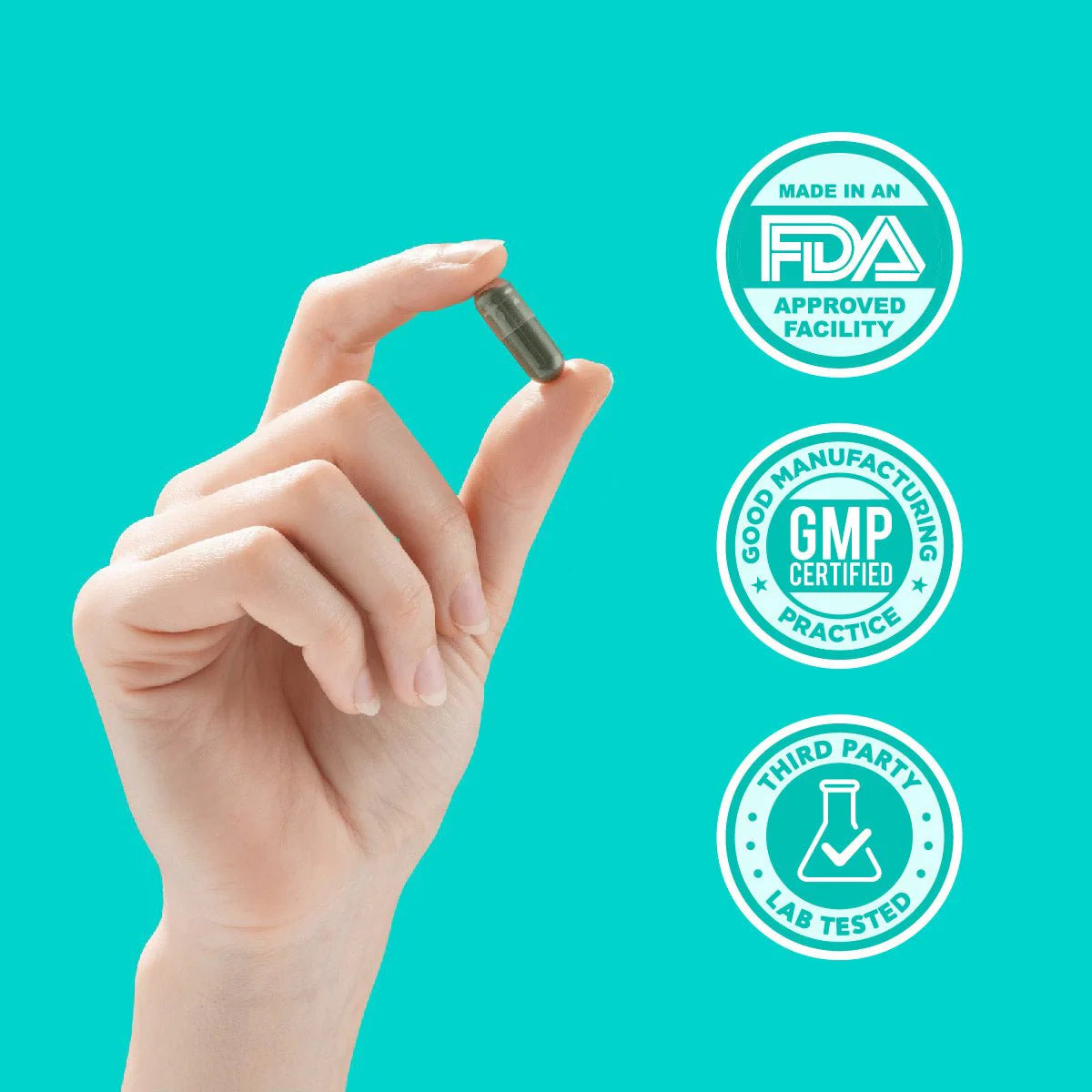 Internal Deodorant — Full Body Odor Neutralizing Capsules