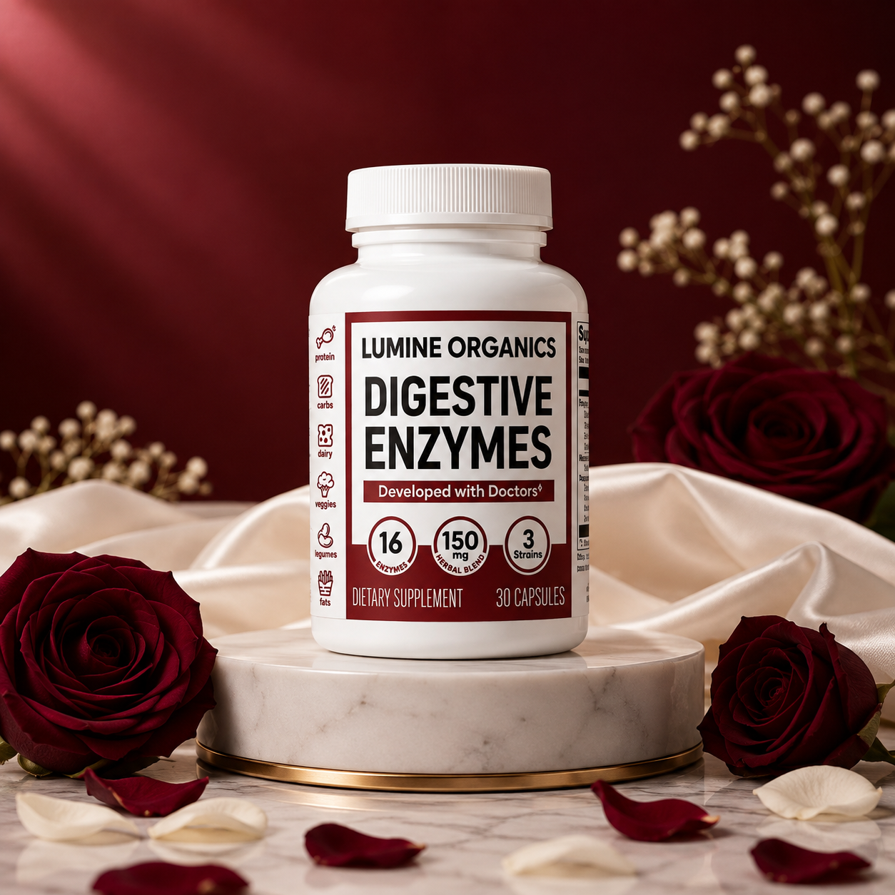 Digestive Enzymes 3-in-1 — Bloating & Digestion Support