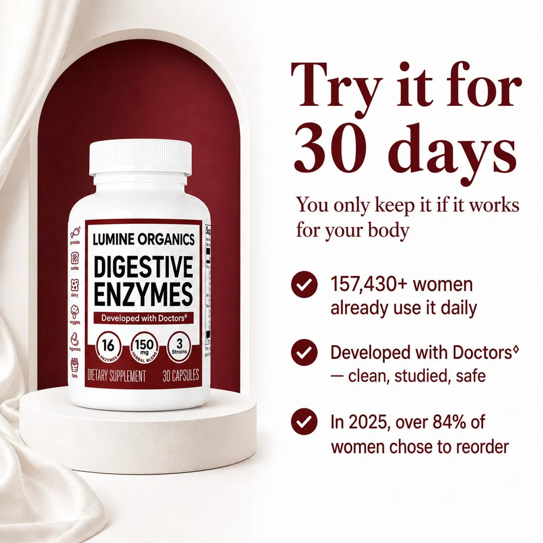 Digestive Enzymes 3-in-1 — Bloating & Digestion Support
