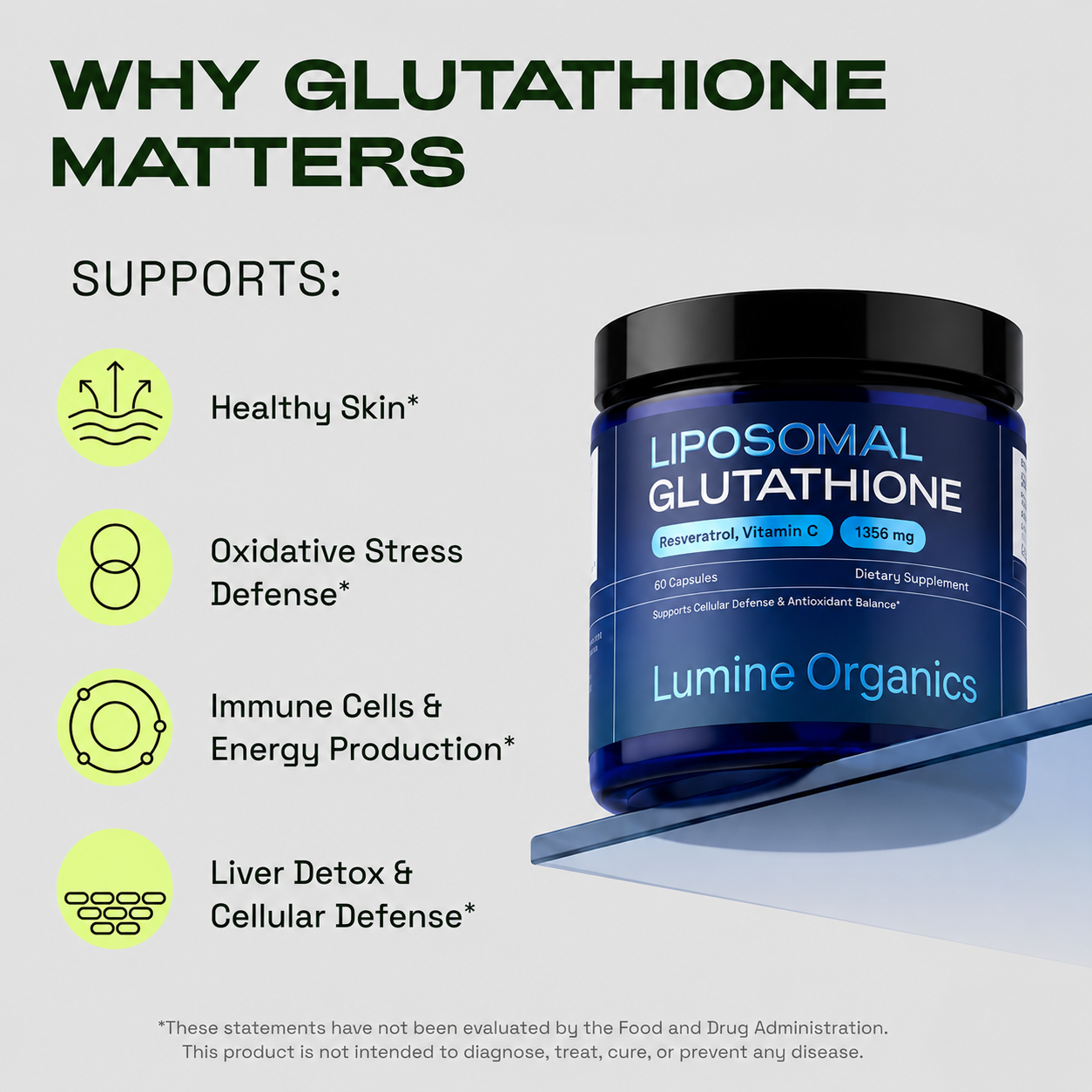 Liposomal Glutathione Complex — Advanced Anti-Aging Support