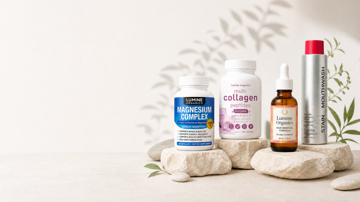 Lumine Organics lifestyle
