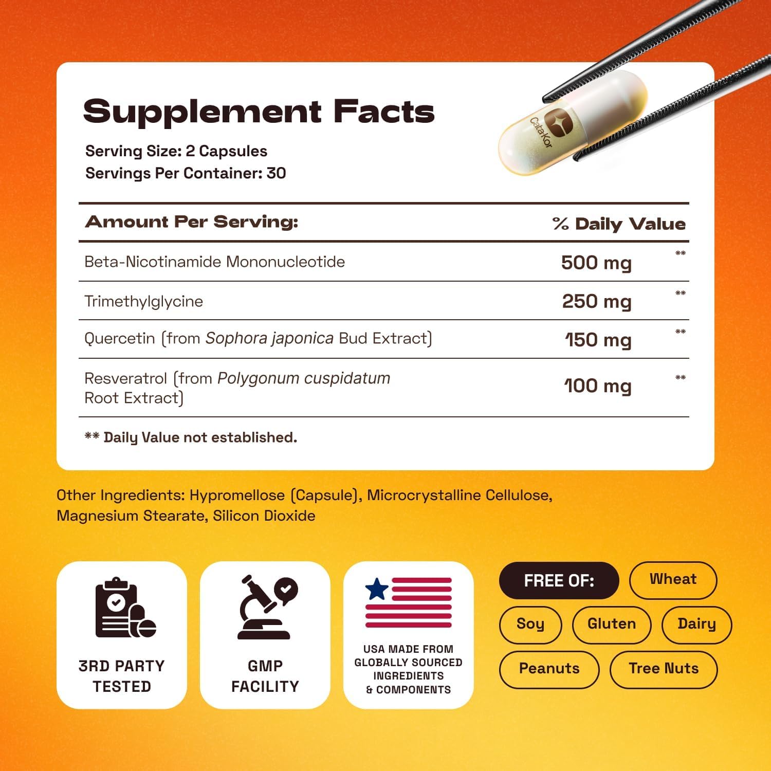 NMN Complex 4-in-1 - Anti Aging Restore Capsules